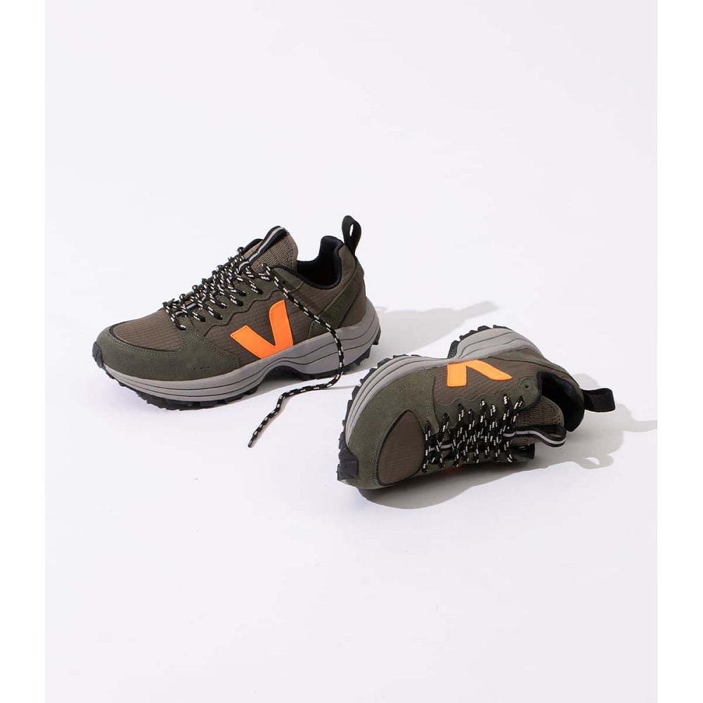 Olive Men's Veja VENTURI RIPSTOP Running Shoes | AU 175ZUT